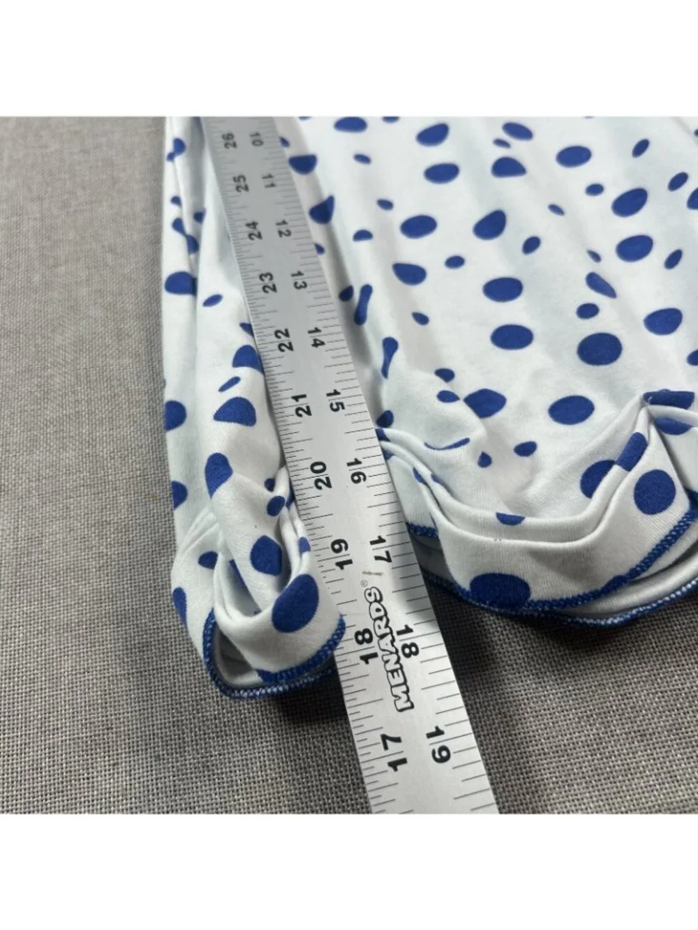NCAA Kentucky Wildcats Blue Polka Dot Scallop Top UK Logo Two Feet Ahead Size 3+